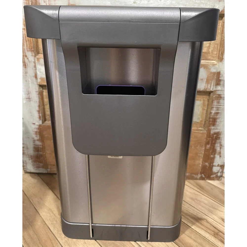 Simplehuman Stainless Steel Step Trash Can Liner Pocket Trash Can 45L